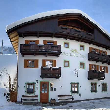 Bachlaufen Haus Aparthotel Sexten Exterior photo